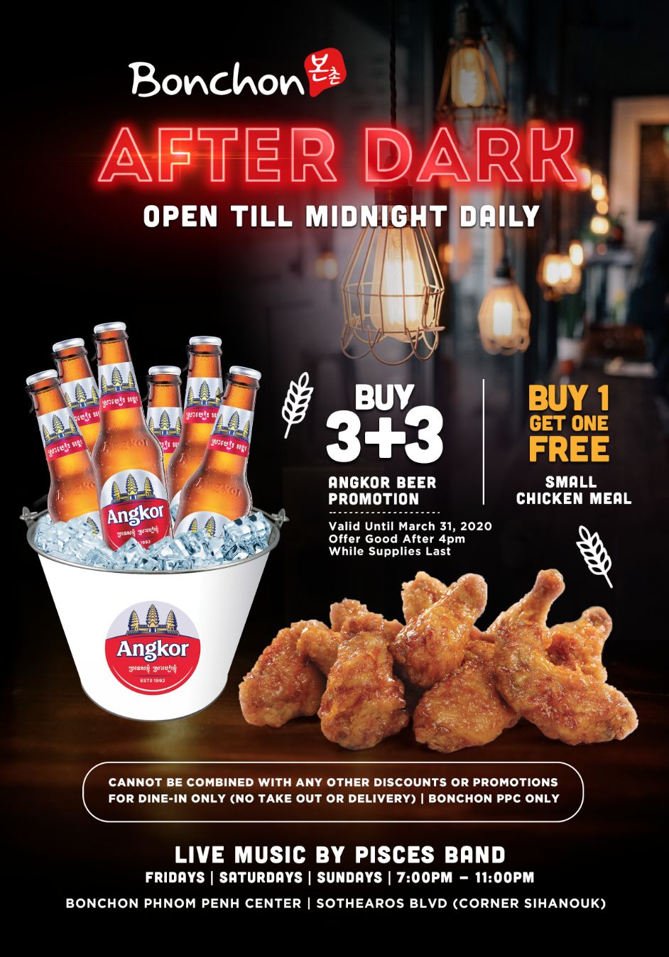 Bonchon After Dark Open Till Midnight Daily