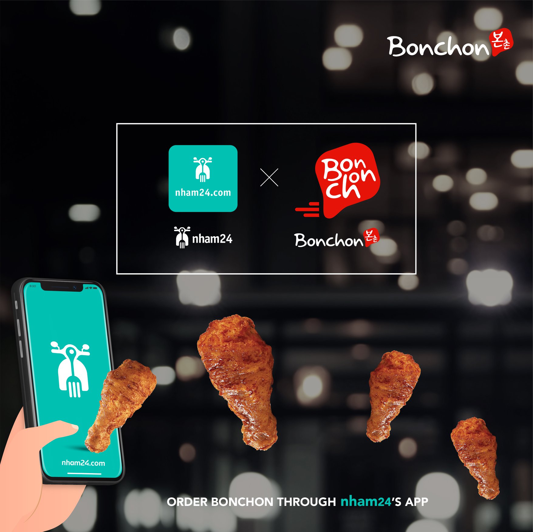 Order Bonchom Through Nham24’s App